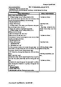 Giáo án Kỹ năng sống - Bài 10: Hỏi hiệu quả (tiết 2)