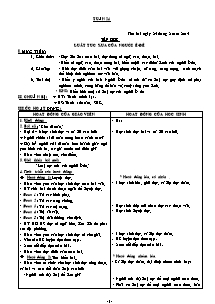 Giáo án Lớp 5 Tuần 24 - GV: Do Thi Anh Minh