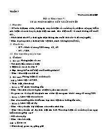 Giáo án Lớp 5 - Tuần 7 Buổi 2