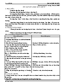 Giáo án Tiếng Việt 5 - Trường TH Lê Dật - Tuần 10