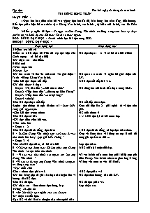 Giáo án Tiếng Việt 5 - Trường TH Lê Dật - Tuần 21