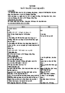 Giáo án Tiếng Việt khối lớp 5 - Tuần học 16