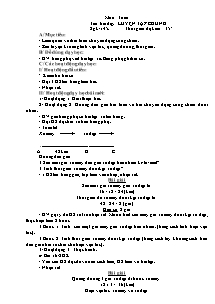 Giáo án Toán 5: Luyện tập chung (Sgk/145)