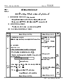 Giáo án Toán 5 tiết 1 đến 31