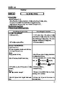 Giáo án Toán 5 - Tuần 10 - Tiết 46 đến 50