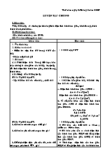 Giáo án Toán 5 tuần 24: Luyện tập chung (Sgk/127)