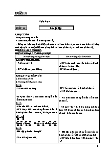 Giáo án Toán 5 - Tuần 3, 4 - Tiết 11 đến 20