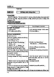 Giáo án Toán 5 - Tuần 8 - Tiết 36 đến 40