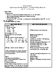 Giáo án Toán khối 5 tiết 57 - Luyện tập