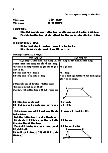 Giáo án Toán lớp 5 tập II