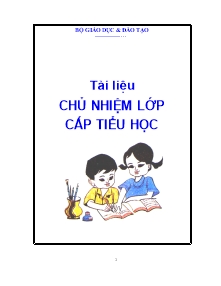 Tài liệu hướng dẫn chủ nhiệm lớp cấp tiểu học