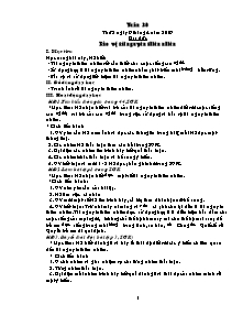 Thiết kế giáo án các môn lớp 5 - Tuần 30