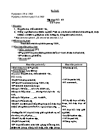 Thiết kế giáo án lớp 5 - Tuần 32