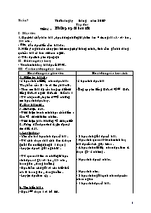 Thiết kế giáo án môn Tiếng Việt 5 - Tuần 7 năm 2009